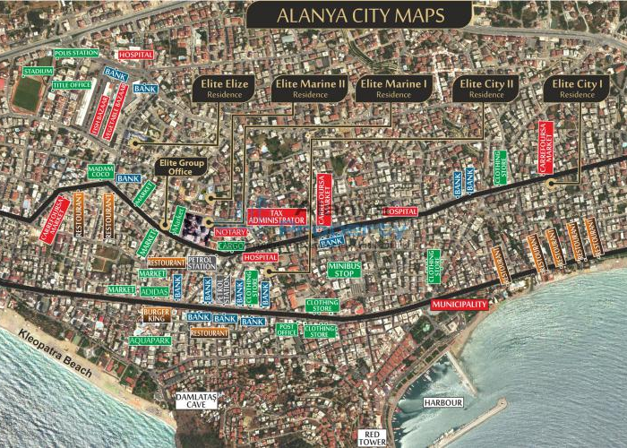 CITY MAP_ALANYA CITY MAP_ALANYA